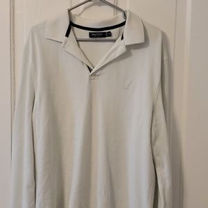Nautica long sleeved collared shirt
